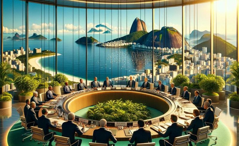 Reunião do G20 na cidade do Rio de Janeiro